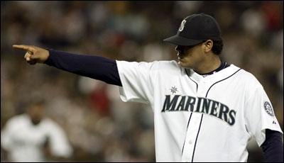 King Felix Hernandez of the Seattle Mariners