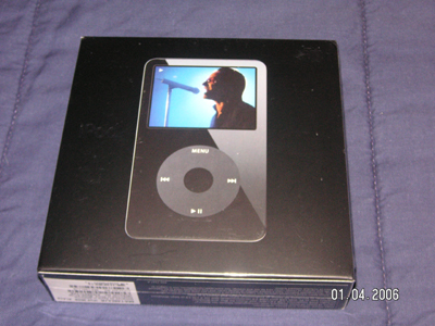 Goob and his free iPod!