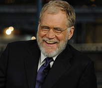 David Letterman has a beard