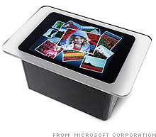 Microsoft's new coffee table computer